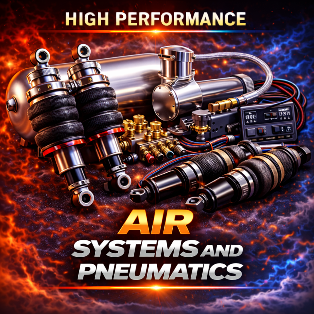 Air systems and pneumatics vehicle components